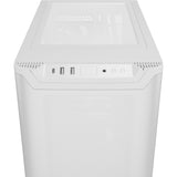 Be quiet! pure base 501 airflow midi tower housing (white | 2x USB-A | 1x USB-C)