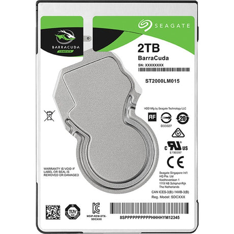 Tiomántán crua Seagate Barracuda 2 TB (ST2000LM015, SATA 600)