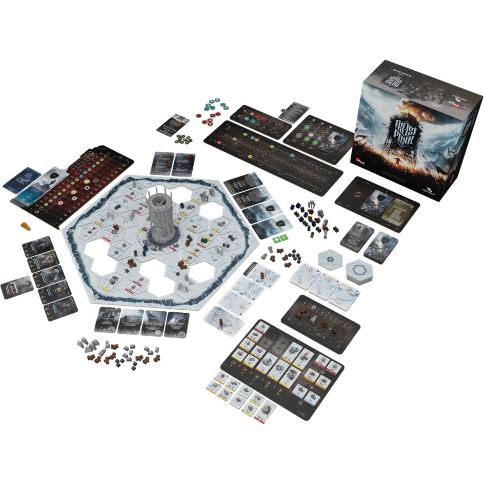 European player network frostpunk board game (English, 1 - 4 players, 120 - 150 minutes, from 16 years)