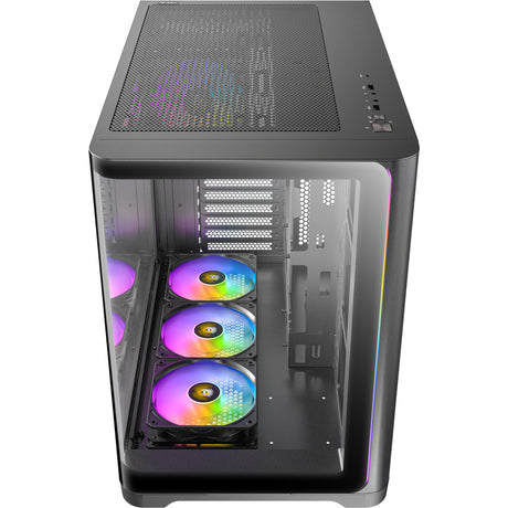 Antec c5 curve argb midi tower housing (black | 2x USB-A | 1x USB-C | tempered glass)
