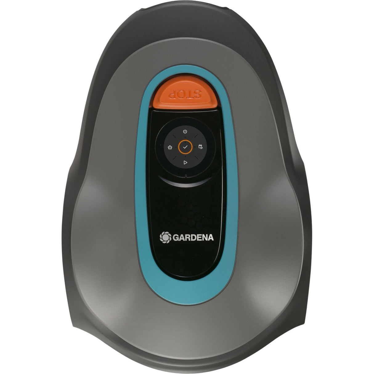 Gardena robotic lawnmower Sileno Minimo 250 (grey turquoise, 250 m², li-ion battery + charging station included, Bluetooth)