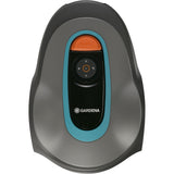 Gardena robotic lawnmower Sileno Minimo 250 (grey turquoise, 250 m², li-ion battery + charging station included, Bluetooth)