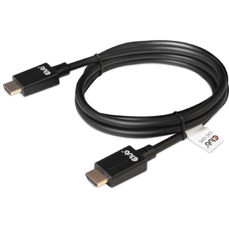 Club 3D ultra vysokorychlostní HDMI 2.1 certifikovaný kabel samec-samec (černý, 1,5 metru, 4K 120Hz, 8K 60Hz, 48 Gbps)