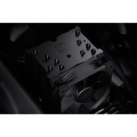 Noctua nh-u9s chromax.black CPU Cooler (schwaarz, 4-Pin PWM Fan Connector)