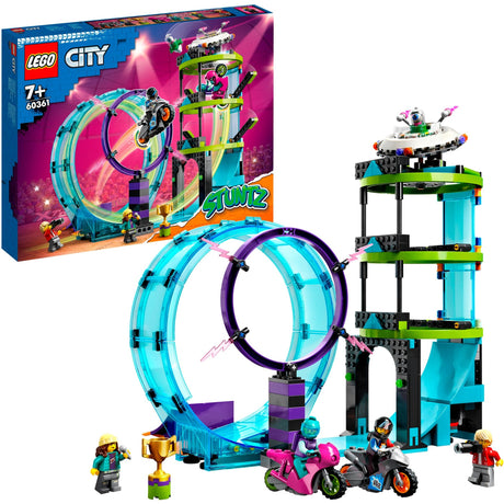 Lego City - Ultimate Stunt Drivers Challenge Construction Toy (60361)