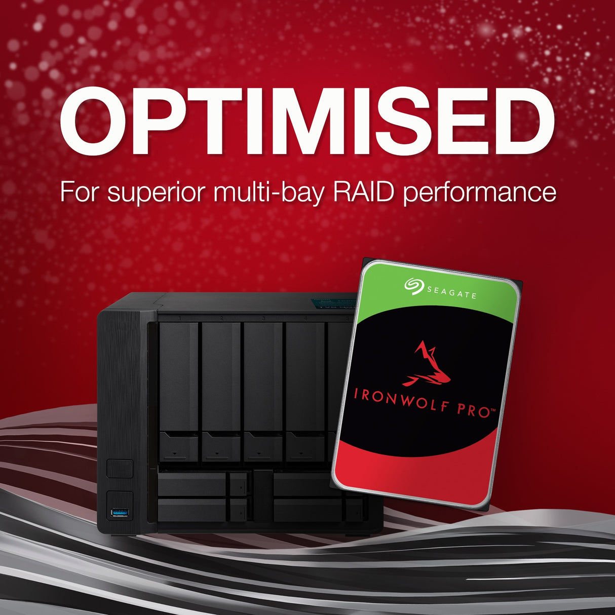 Seagate ironwolf pro 20 TB Festplack (ST20000NT001, SATA 600, 24 7)