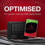 Seagate ironwolf pro 20 TB Festplack (ST20000NT001, SATA 600, 24 7)