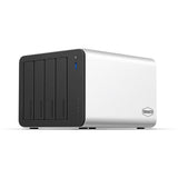 Terramaster F4-425 Plus NAS (white, 2x 5GbE, HDMI, USB)