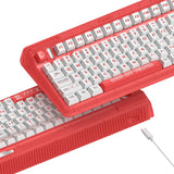 Iqunix og80 joy vendor wireless mechanical keyboard (red, us layout (qwerty), iqunix moonstone, 80% (tkl), rgb leds, hot-swappable, pbt, 2.4ghz | bluetooth 5.1 | usb-c)