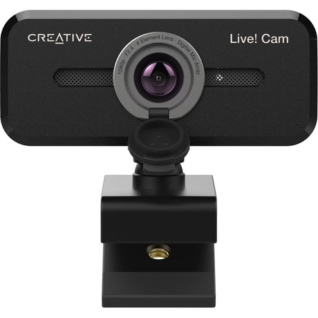 Cruthaitheach beo! ceamara gréasáin cam sync 1080p v2 (dubh)