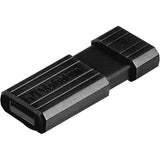 Verbatim Pinstripe USB drive 16 GB USB stick (black, USB 2.0)