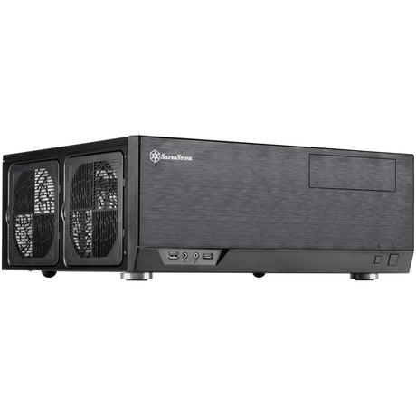 Silverstone SST-GD09B-C HTPC housing (black | 1x USB-A | 1x USB-C)