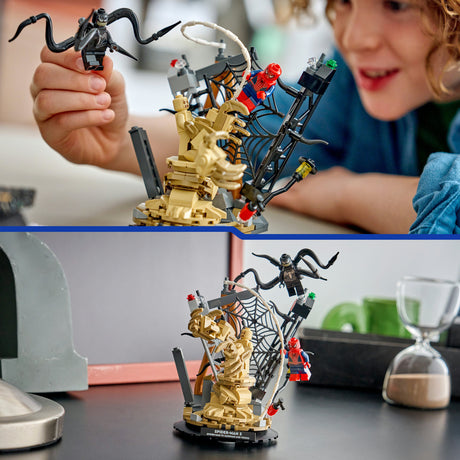 Komplet za gradnjo Lego marvel ultimate battle: spider-man vs. sandman - 76334