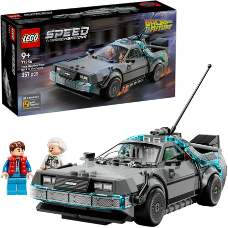 Lego Speed Champions 77256 time machine from Back to the Future