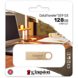 Kingston Data Traveler SE9 G3 128 GB USB Stick (Gold, dtse9g3 128 GB, USB-A 3.2 (5 GBit s))