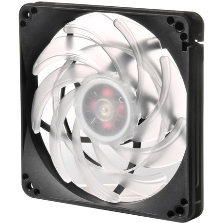 Silverstone sst-fw124-argb 120x120x15 Gehäuselüfter (schwarz, 120 x 120 x 15 mm, PWM)