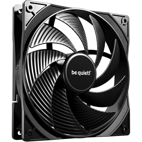 Roueg sinn! pure wings 3 High-Speed Case Fans (schwaarz, 3 Stéck, 140 x 140 x 25 mm, pwm)