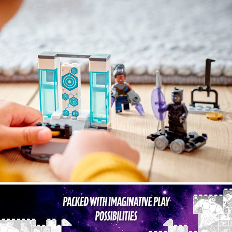 Lego marvel - bréagán tógála saotharlainne Shuri (76212)