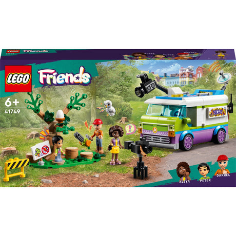 Cairde Lego - bréagán tógála veain nuachta (41749)