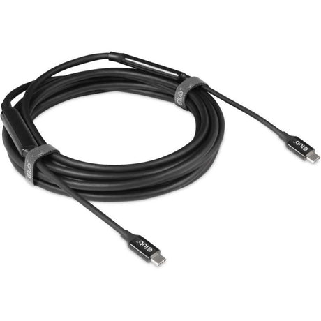Club 3D USB-C 3.2 Gen2 > USB-C Active Bidirectional Cable (black, 5 meters, 8K 60Hz)