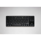 Ducky One 3 Classic TKL, keyboard (black white, US layout, Cherry MX Speed Silver, RGB LED, double-shot PBT, hot-swappable, Quack Mechanics, 80%)