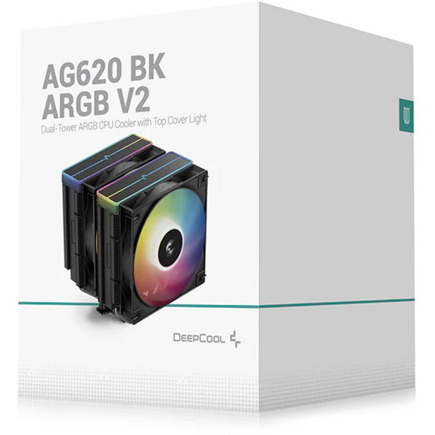 Deepcool AG620 BK ARGB V2 CPU Cooler (Black)