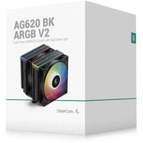 Deepcool AG620 BK ARGB V2 CPU Cooler (Black)