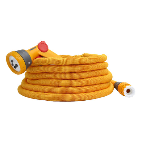 Hozelock wonderhoze 30 metre + multi-spray gun hose (yellow)