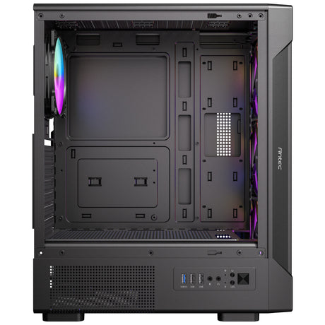 Obudowa midi tower Antec vx320 argb (czarna | 3x usb-a | szkło hartowane)