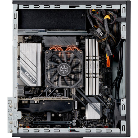 Caixa htpc Silverstone sst-ml11b (preta | 4x usb-a)