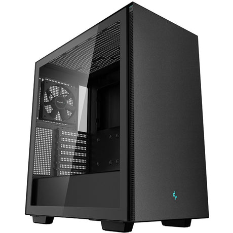 DeepCool CH510 Mid-Tower Case (Black | 2x USB-A | Tempered Glass)