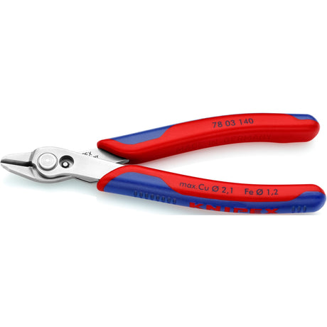 Knipex Super-knips 78 03 140 Elektronik a Präzisioun Mechanik Dréckerei Zangen 144 mm