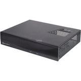 Caixa de mesa Silverstone milo ml03b (preta | 2x USB-A)