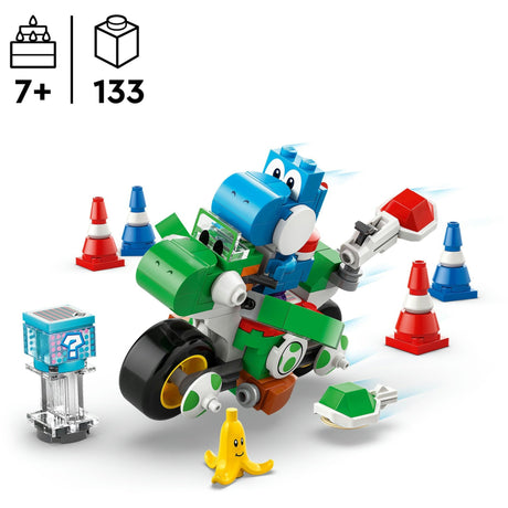 Lego super mario - mario kart - stavebnica yoshi-crosser (72031)