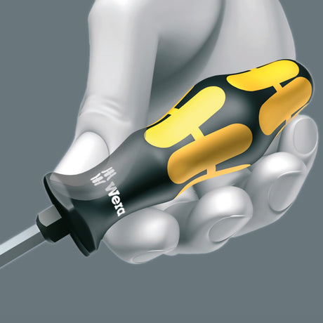 Wera 932 S/6 Screwdriver Set Kraftform + Rack (Black, Yellow, 6-Piece)