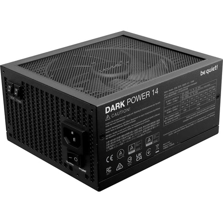 Be quiet! dark power 14 modular 1200 watt power supply (black, 2x 12v-2x6, 4x pcie)