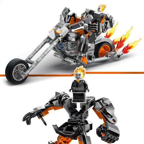 Lego Marvel - Ghost Rider mech Motorrad Bauspiller (76245)