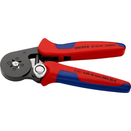 Alicate de crimpagem autoajustável Knipex 975304sb - 180 mm