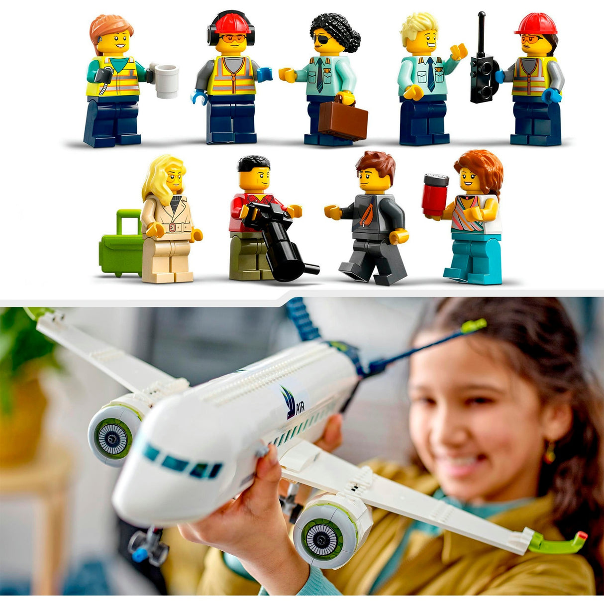 Lego by passasjerfly fly leketøy sett - 60367