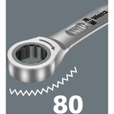 Wera Joker Switch open-end and ring ratcheting spanner (width across flats 13)