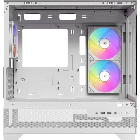 Antec cx500m argb mini tower housing (white | 2x USB-A | 1x USB-C | tempered glass)