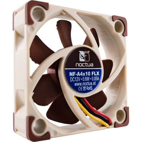 Ventilátor Noctua nf-a4x10 flx (hnědý, 40 x 40 x 10 mm)