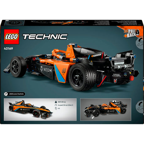 Lego Technic Neom McLaren Formula E versenyautó - 42169