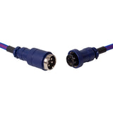 Keychron premium coiled aviator cable, angled cable (lilac, 1.08 meter)