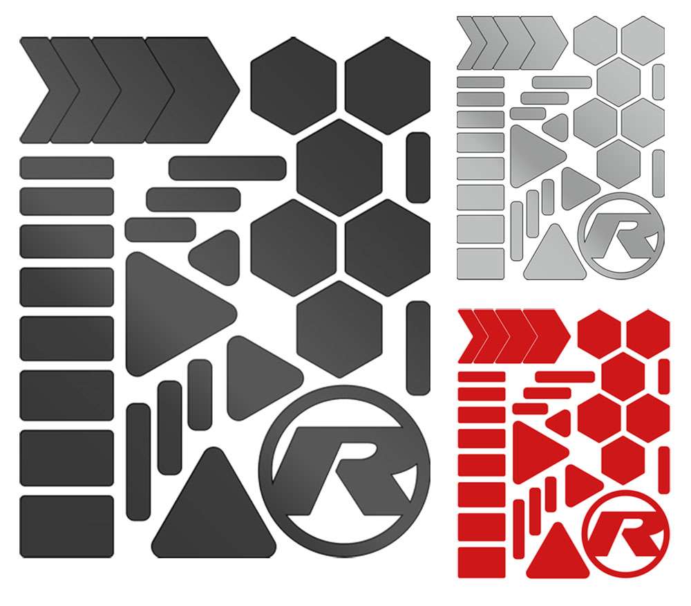 Rie:sel design re:flex city - reflektive stickers