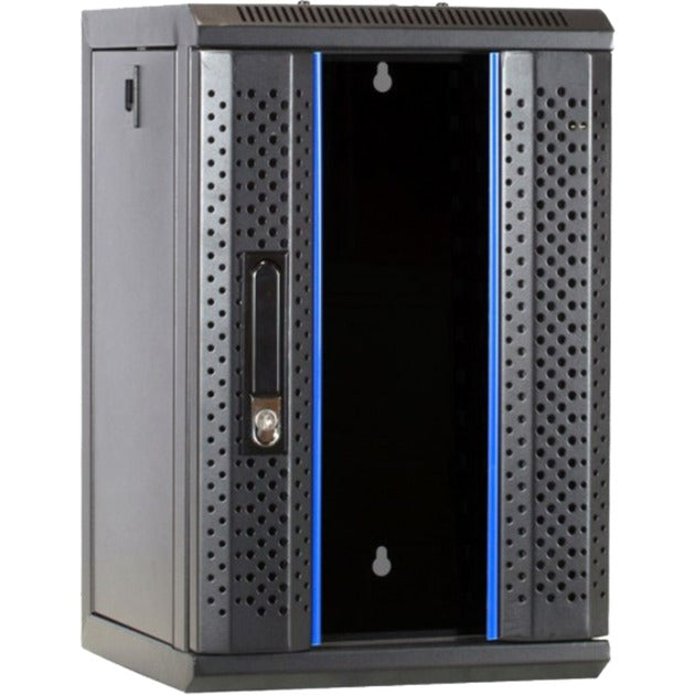 Dsi 10 inch 9U server cabinet with glass door server rack