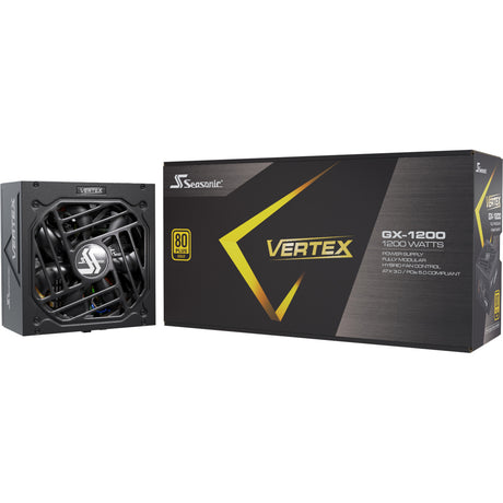 Seasonic vertex gx-1200 modular 1200 Watt Energieversuergung (schwaarz, 1x 12v-2x6, 3x pcie)