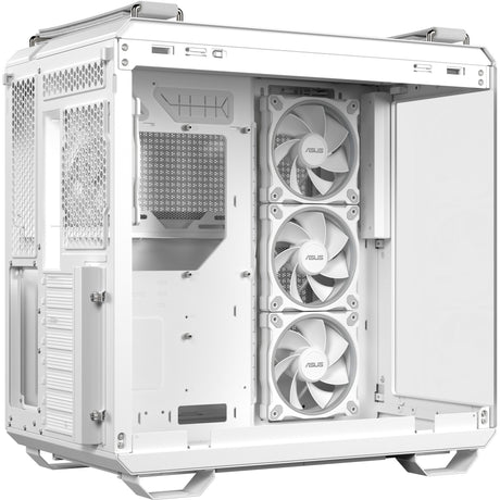 Asus TUF Gaming GT502 Horizon ARGB Midi Tower Case (White | 3x USB-A | 1x USB-C | Tempered Glass)