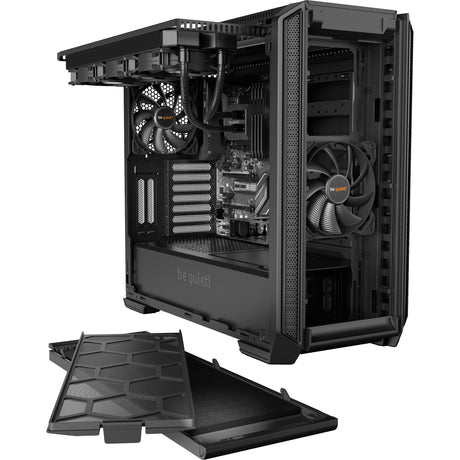 Roueg sinn! Silent Base 601 Midi Tower Gehäuse (schwaarz | 3x USB-A)