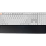 Keychron silikon håndleddstøtte for k5 se k5 max k5 pro håndleddsstøtte (svart, lav profil)
